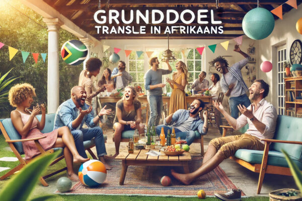 Grundoel Translate in Afrikaans