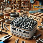 M6 1.0x90mm Bolts Craft Supply