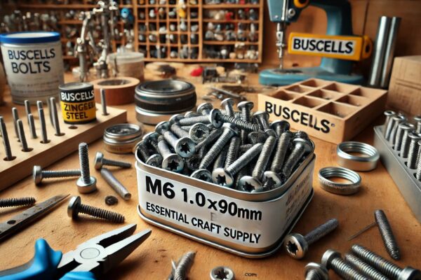 M6 1.0x90mm Bolts Craft Supply